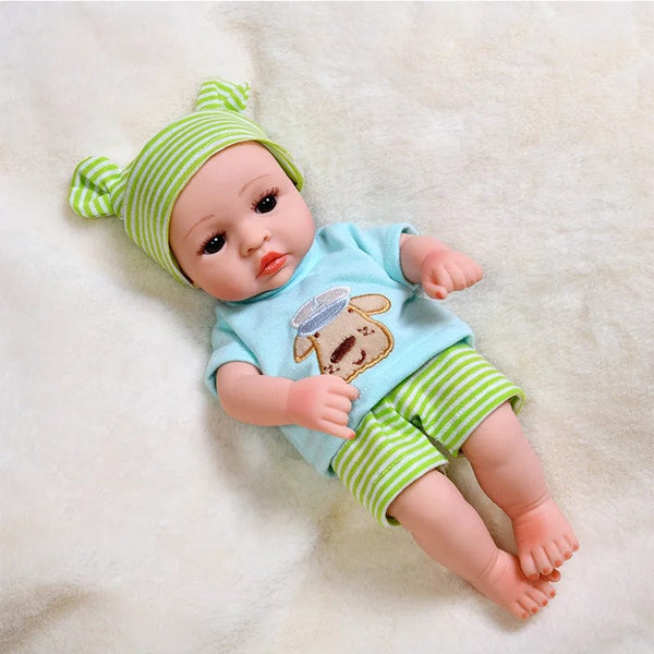 Planet Gates 30cm Reborn Dolls Baby Reborn Toys Doll Waterproof Vinyl Bebe Doll Cute Mini Reborn Baby Doll For Girls Birthday Gift
