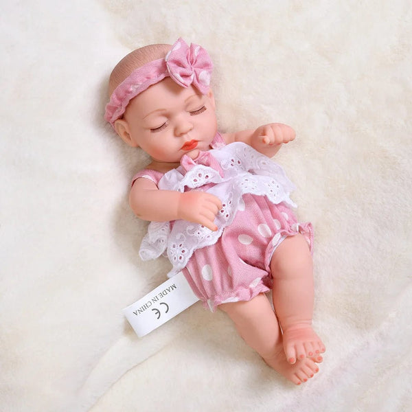 Planet Gates 30cm Reborn Dolls Baby Reborn Toys Doll Waterproof Vinyl Bebe Doll Cute Mini Reborn Baby Doll For Girls Birthday Gift