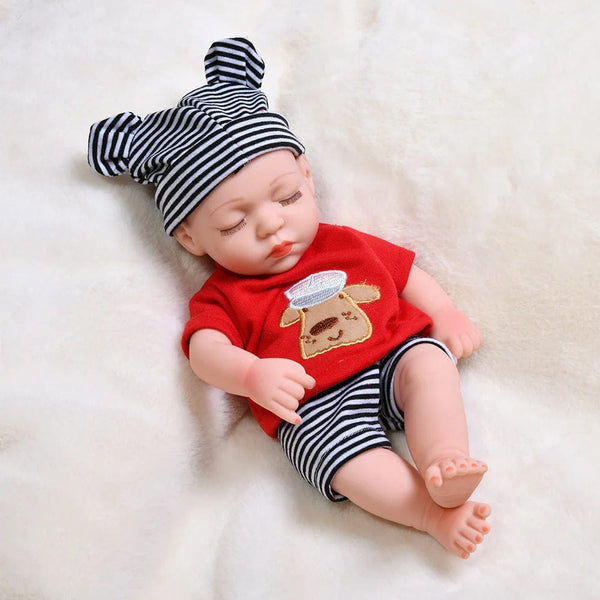 Planet Gates 30cm Reborn Dolls Baby Reborn Toys Doll Waterproof Vinyl Bebe Doll Cute Mini Reborn Baby Doll For Girls Birthday Gift