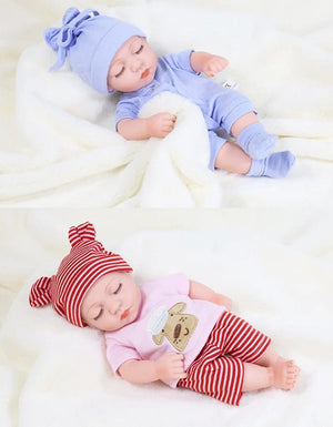 Planet Gates 30cm Reborn Dolls Baby Reborn Toys Doll Waterproof Vinyl Bebe Doll Cute Mini Reborn Baby Doll For Girls Birthday Gift