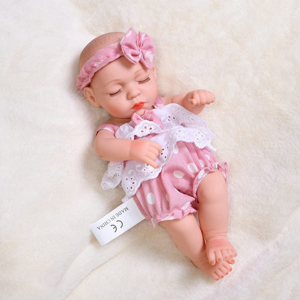 Planet Gates 30cm Reborn Dolls Baby Reborn Toys Doll Waterproof Vinyl Bebe Doll Cute Mini Reborn Baby Doll For Girls Birthday Gift
