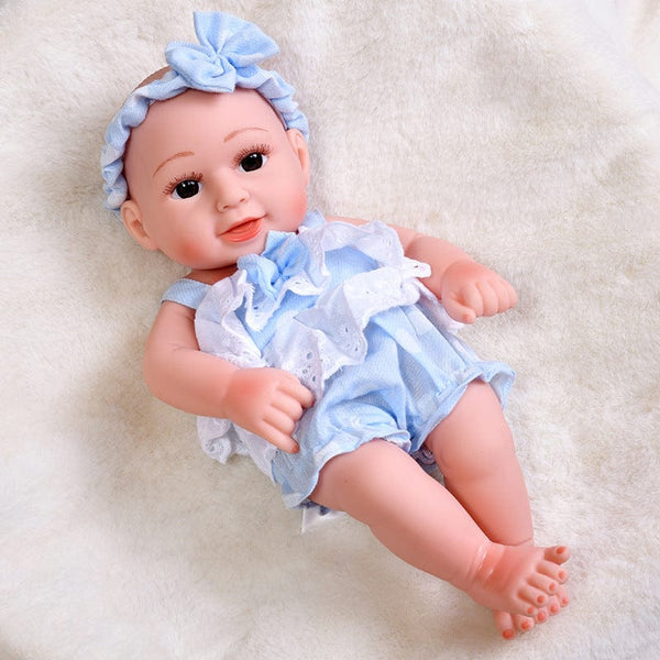 Planet Gates 30cm Reborn Dolls Baby Reborn Toys Doll Waterproof Vinyl Bebe Doll Cute Mini Reborn Baby Doll For Girls Birthday Gift