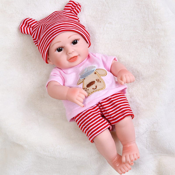 Planet Gates 30cm Reborn Dolls Baby Reborn Toys Doll Waterproof Vinyl Bebe Doll Cute Mini Reborn Baby Doll For Girls Birthday Gift