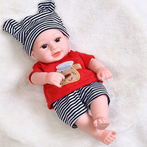Planet Gates 30cm Reborn Dolls Baby Reborn Toys Doll Waterproof Vinyl Bebe Doll Cute Mini Reborn Baby Doll For Girls Birthday Gift