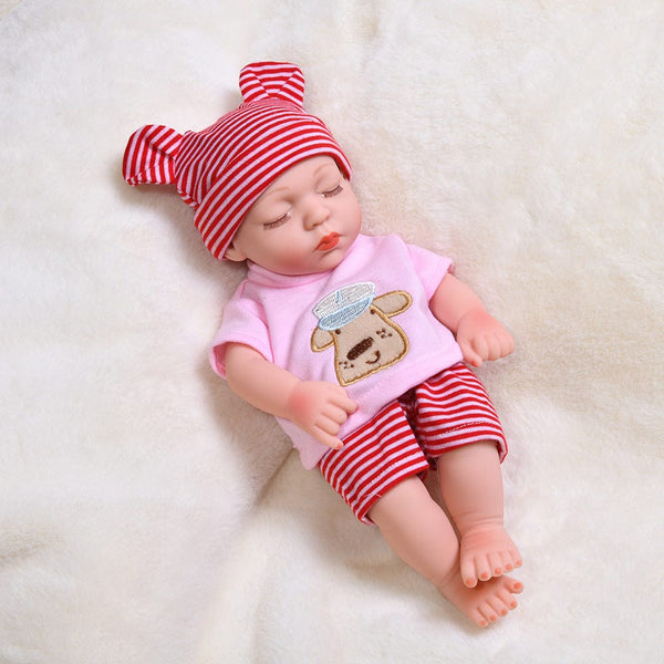 Planet Gates 30cm Reborn Dolls Baby Reborn Toys Doll Waterproof Vinyl Bebe Doll Cute Mini Reborn Baby Doll For Girls Birthday Gift