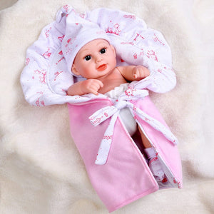 Planet Gates 30cm Reborn Dolls Baby Reborn Toys Doll Waterproof Vinyl Bebe Doll Cute Mini Reborn Baby Doll For Girls Birthday Gift