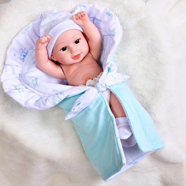 Planet Gates 30cm Reborn Dolls Baby Reborn Toys Doll Waterproof Vinyl Bebe Doll Cute Mini Reborn Baby Doll For Girls Birthday Gift