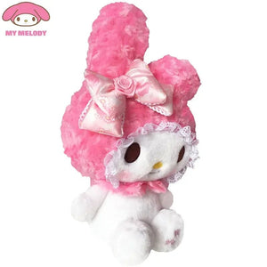 Planet Gates 30cm Sanrio Hello Kitty Kawaii Rose My Melody Cartoon Anime Stuffed Animals Soft Plush Doll Companion Toy Children Birthday Gift