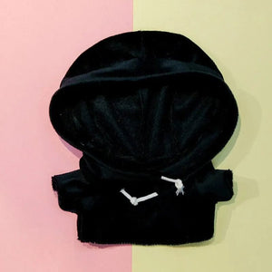 Planet Gates 30cm Stuffed Dolls Accessories LaLafanfan Cafe Duck Dog with Clothes Plush Toy Cartoon Hoodie Clothing Hair Band Kids Girls Gift