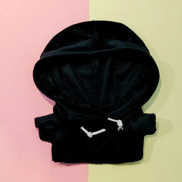 Planet Gates 30cm Stuffed Dolls Accessories LaLafanfan Cafe Duck Dog with Clothes Plush Toy Cartoon Hoodie Clothing Hair Band Kids Girls Gift