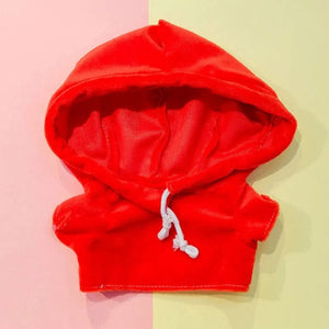 Planet Gates 30cm Stuffed Dolls Accessories LaLafanfan Cafe Duck Dog with Clothes Plush Toy Cartoon Hoodie Clothing Hair Band Kids Girls Gift