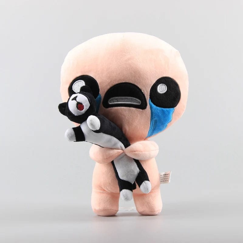 Planet Gates 30cm The Binding of Isaac Plush Toys ISAAC With Black Cat Plush Soft Stuffed Animals Toys Doll Gifts for Children Kids