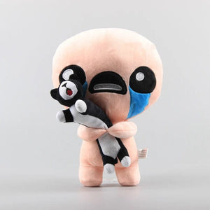 Planet Gates 30cm The Binding of Isaac Plush Toys ISAAC With Black Cat Plush Soft Stuffed Animals Toys Doll Gifts for Children Kids