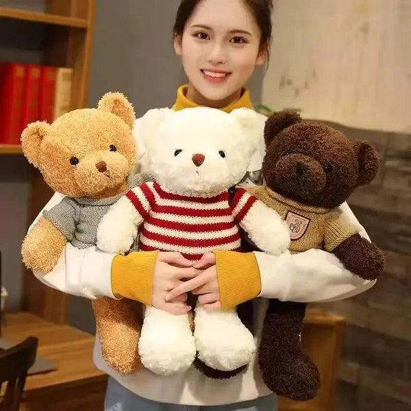 Planet Gates 30cm40cm Plush Sweater Bear Toys Dolls Dolls Cute Dress Up Bear Birthday Gift Soothing sleep