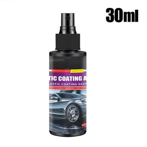 Planet Gates 30ML Auto Plastic Restorer Back To Black Gloss Car Cleaning Products, Auto Polish And Repair Coating Renovator For Car Detailing