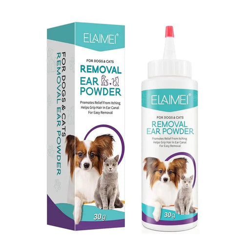 Planet Gates 30ml / CHINA Dog Ear Powder Ear Cleaner For Dogs Hair Removal Infectioned Treatments Stop Ear Itching Pet Health Grooming Cleaning Accessory