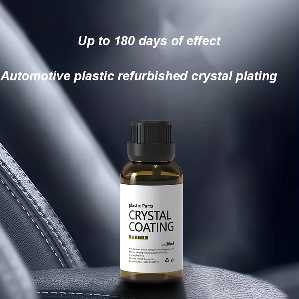 Planet Gates 30ml refurbished coating (box with eraser) 30ml Plastic Refurbished Plating Crystal Coating Agent Wax Panel Auto Interior Car Plastic Renovated Coating Retreading Agent