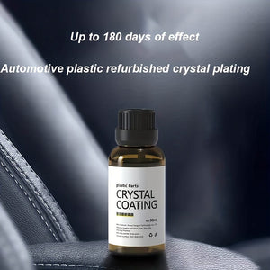 Planet Gates 30ml refurbished coating (box with eraser) 30ml Plastic Refurbished Plating Crystal Coating Agent Wax Panel Auto Interior Car Plastic Renovated Coating Retreading Agent