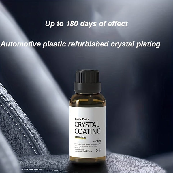 Planet Gates 30ml refurbished coating (box with eraser) 30ml Plastic Refurbished Plating Crystal Coating Agent Wax Panel Auto Interior Car Plastic Renovated Coating Retreading Agent
