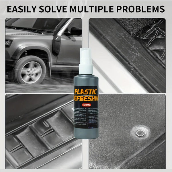 Planet Gates 30ml Restore Your Car's Shine with Auto Plastic Restorer Back To Black Gloss Cleaning Products!