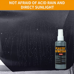 Planet Gates 30ml Restore Your Car's Shine with Auto Plastic Restorer Back To Black Gloss Cleaning Products!