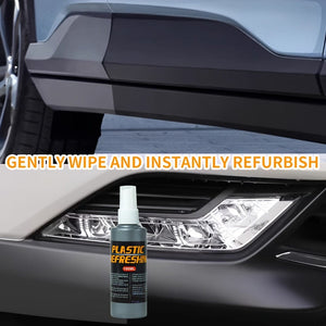 Planet Gates 30ml Restore Your Car's Shine with Auto Plastic Restorer Back To Black Gloss Cleaning Products!