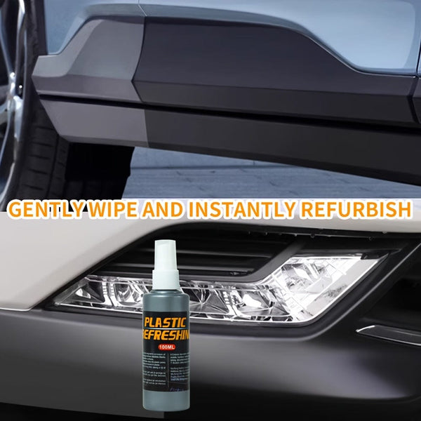 Planet Gates 30ml Restore Your Car's Shine with Auto Plastic Restorer Back To Black Gloss Cleaning Products!