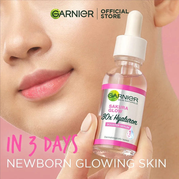 Planet Gates 30ml Sakura Glow 30x Hyaluronic Booster Skin Care Face Serum Natural Glow Serum Nourishing Serum Face Moisturizer