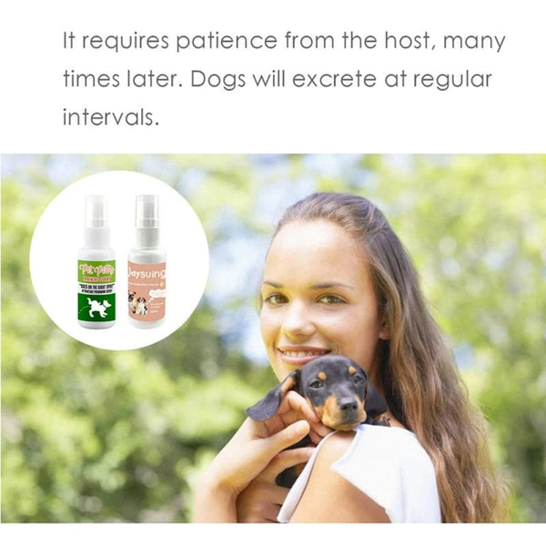Planet Gates 30ml Training Spray Inducer Positioning Defecation Inducer Puppies Training Agent for Dog Puppy Toilet Trainer Pet