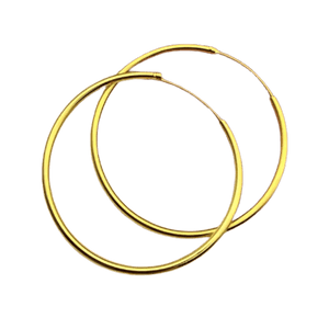 Planet Gates 30MM Diameter / rose gold Senlissi -Rose Gold Hoop Earrings For Women 925 Sterling Silver Original Fashion Earring Cерьги Kольца Rings Real gold