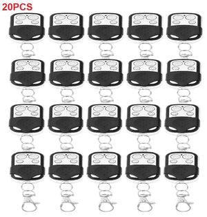 Planet Gates 30PCS 10/50PCS Smart Copy Duplicator 433mhz Remote Control 4 Button Electric Garage Door Gate Remote Cloning 433.92 MHz Transmitter