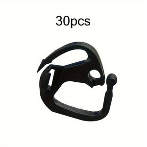 Planet Gates 30pcs 30pcs Shade Net Clips, Holder Fasten Clip, Expand Greenhouses Cloth Clip Hook, Agriculture Sunshade Outdoor Courtyard Clasp