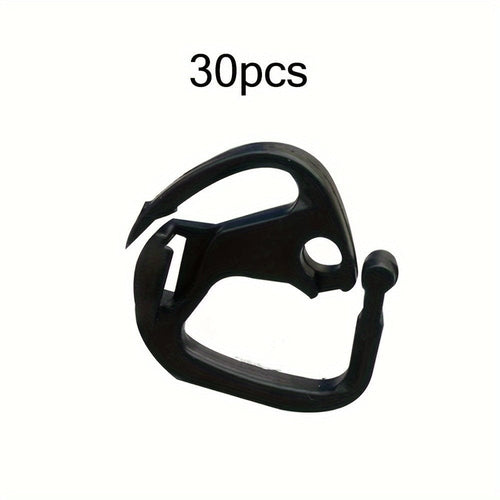 Planet Gates 30pcs 30pcs Shade Net Clips, Holder Fasten Clip, Expand Greenhouses Cloth Clip Hook, Agriculture Sunshade Outdoor Courtyard Clasp