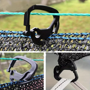 Planet Gates 30pcs 30pcs Shade Net Clips, Holder Fasten Clip, Expand Greenhouses Cloth Clip Hook, Agriculture Sunshade Outdoor Courtyard Clasp