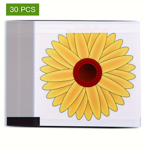 Planet Gates 30pcs 4/10/20/30pcs, Window Fly Stickers Trap Insects, Kitchen, Bedroom, Living Room, Strong Adhesive Catching Stickers, Pest Control