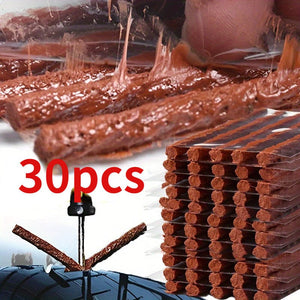 Planet Gates 30pcs 60/30pcs Car Tire Repair Tool Car Tire Puncture Repair Motorcycle Quick Repair Seal Rubber Strip Kit Garage Car Accessories
