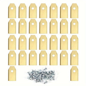 Planet Gates 30pcs 9pcs/30pcs Replacement Trimmer Blades For Automower Robotic Lawn Mower