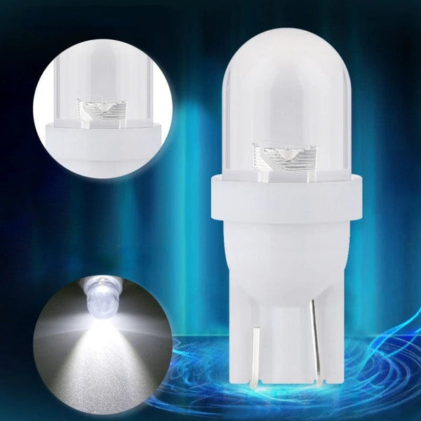 Planet Gates 30pcs Car T10 Led Bulbs LED Light Cold White Silica Auto Interior Dome Reading Wedge Side Door Trunk Lamp License Plate Lamp 12V