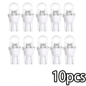 Planet Gates 30pcs Car T10 Led Bulbs LED Light Cold White Silica Auto Interior Dome Reading Wedge Side Door Trunk Lamp License Plate Lamp 12V