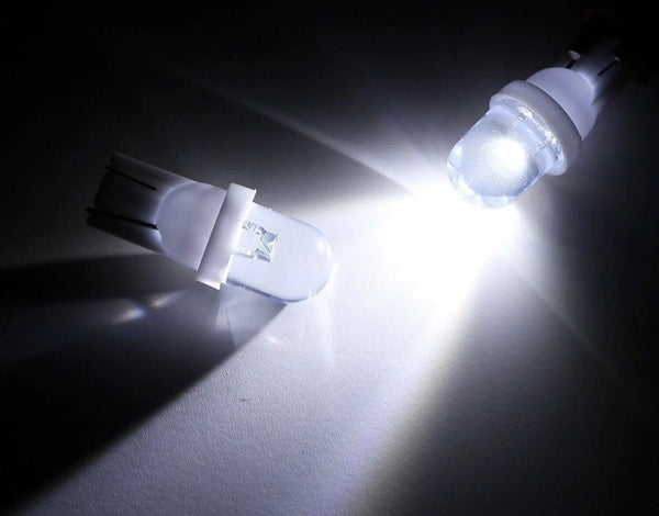 Planet Gates 30pcs Car T10 Led Bulbs LED Light Cold White Silica Auto Interior Dome Reading Wedge Side Door Trunk Lamp License Plate Lamp 12V