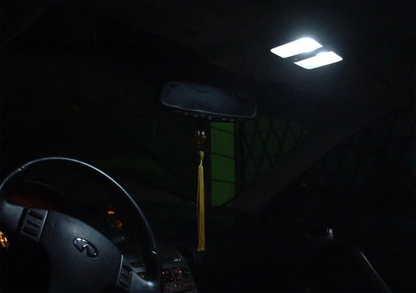 Planet Gates 30pcs Car T10 Led Bulbs LED Light Cold White Silica Auto Interior Dome Reading Wedge Side Door Trunk Lamp License Plate Lamp 12V