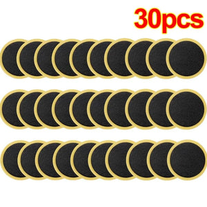 Planet Gates 30pcs-round 30/10Pcs Tire Repair Patches Car Motorcycle Bike Tire Repair Tools Glue-free Protection Adhesive Quick Drying Bicycle Tyre Patch