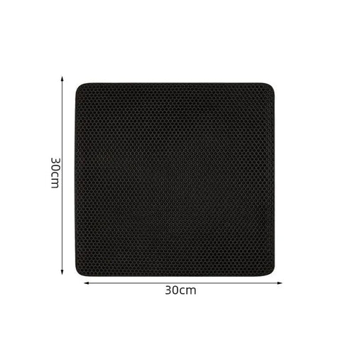 Planet Gates 30x 30cm G839A Pet Litter Mat Waterproof Double Layer Pet Litter Mat Non Slip Mat Washable Cat Mat Pet Supplies