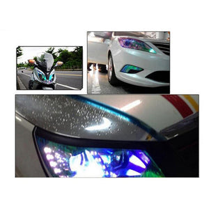 Planet Gates 30x60cm Green Car Light Headlight Taillight Tint Vinyl Film Sticker Sheet Fog Light Rear Lamp Matt Smoke Film 30x60cm/30x120cm Car Decoration
