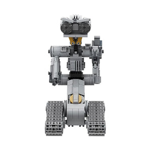 Planet Gates 313 pcs / CHINA MOC Movie Shorted-Circuits Military Emotional Robot Building Block Set for Astroed Robots Johnnyed 5 Model Brick Toy KIds Gift