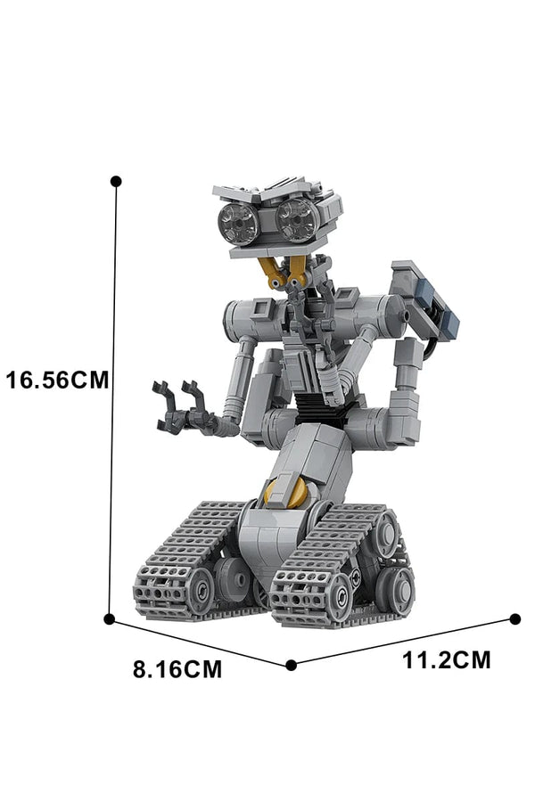 Planet Gates 313 pcs / CHINA MOC Movie Shorted-Circuits Military Emotional Robot Building Block Set for Astroed Robots Johnnyed 5 Model Brick Toy KIds Gift