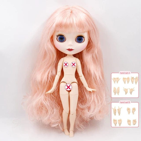 Planet Gates 31391010wm / 30cm heigh ICY DBS Blyth doll joint body white skin black skin dark skin DIY Make up special price give hand set AB girl gift