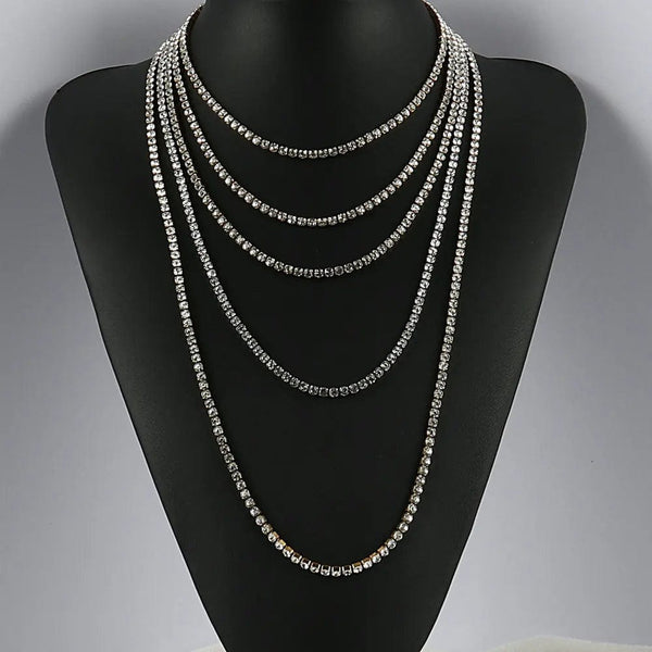 Planet Gates 316L Stainless Steel Bracelet Tennis Chain Bracelet For Women Charm Luxury Cubic Zircon Crystal Bracelets Jewelry Gift