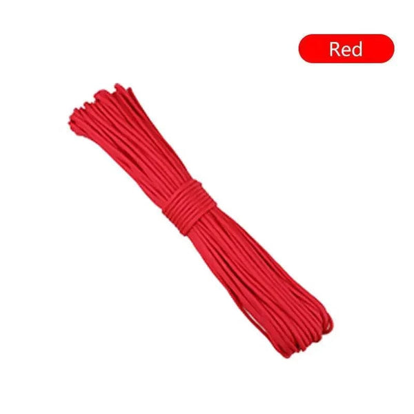 Planet Gates 31m / Red 7 Cores 550 Paracord Cord 5 8 16 31 M Dia.4mm For Outdoor Camping Survival Lanyard Parachute Rope Hiking Tent Accessories