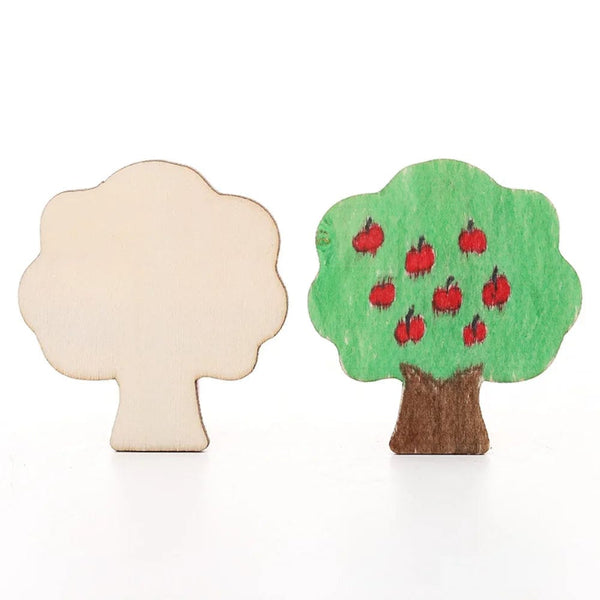 Planet Gates 32/20Pcs Kids Montessori Drawing Toys Wooden DIY Painting Template Stencils Educational Toys for Children Funny Learning Gifts